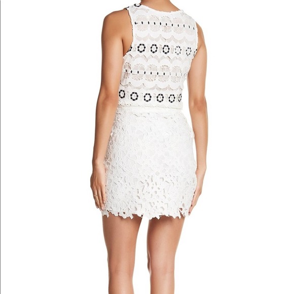 Lovers + Friends Kiss Me Chunky Lace Mini Skirt - Picture 2 of 7